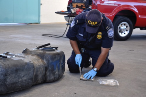 US Customs discover weed in a petrol tank, US-Mexico Border, Drugs Inc
